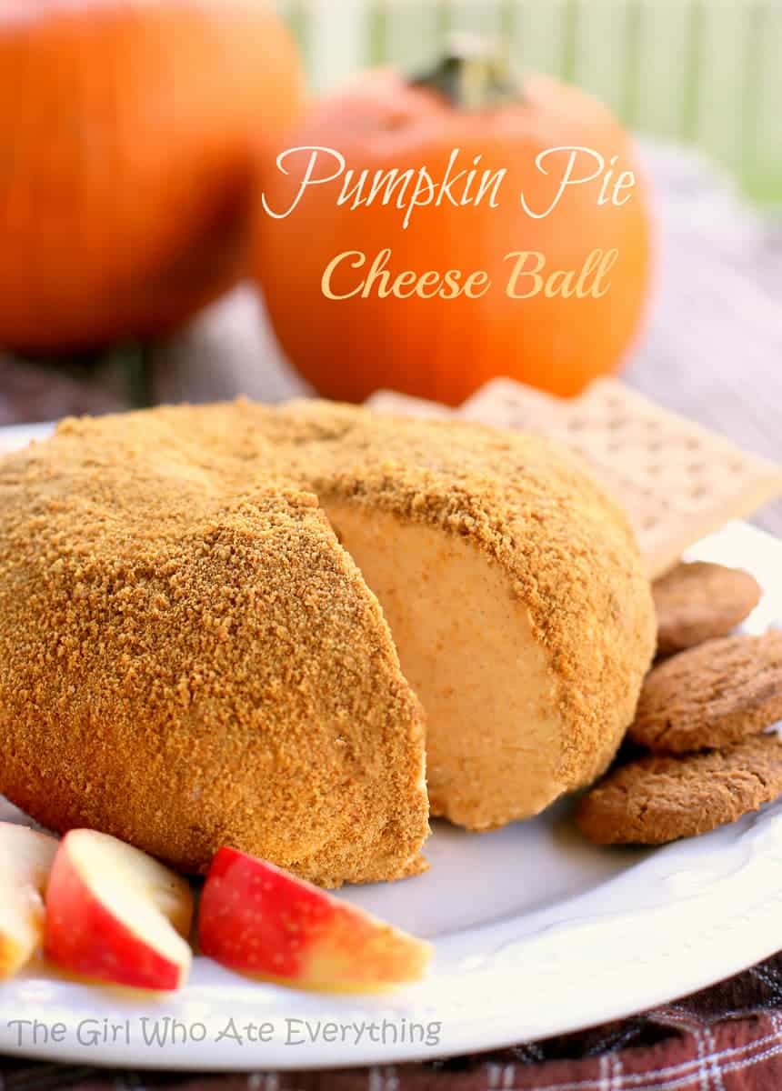 Image result for pumpkin pie cheeseball
