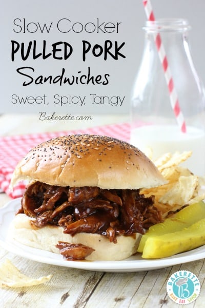 Slow Cooker Pulled Pork Sandwiches - Ultimate Tailgating Series