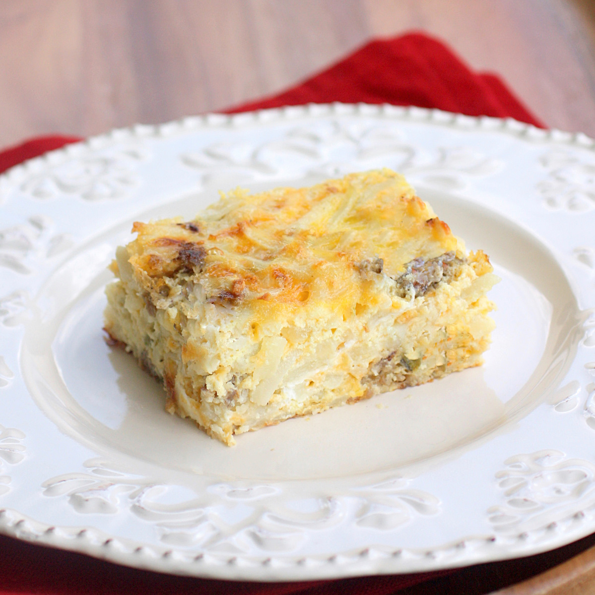 Martha's Breakfast Casserole - The Girl Who Ate Everything