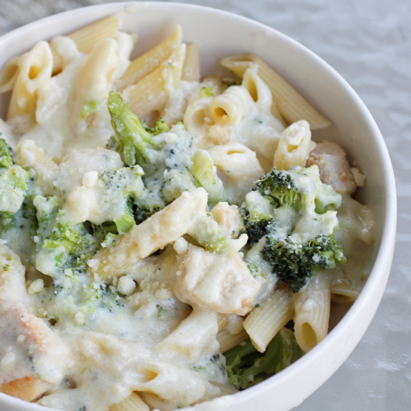 Chicken Broccoli Alfredo - The Girl Who Ate Everything