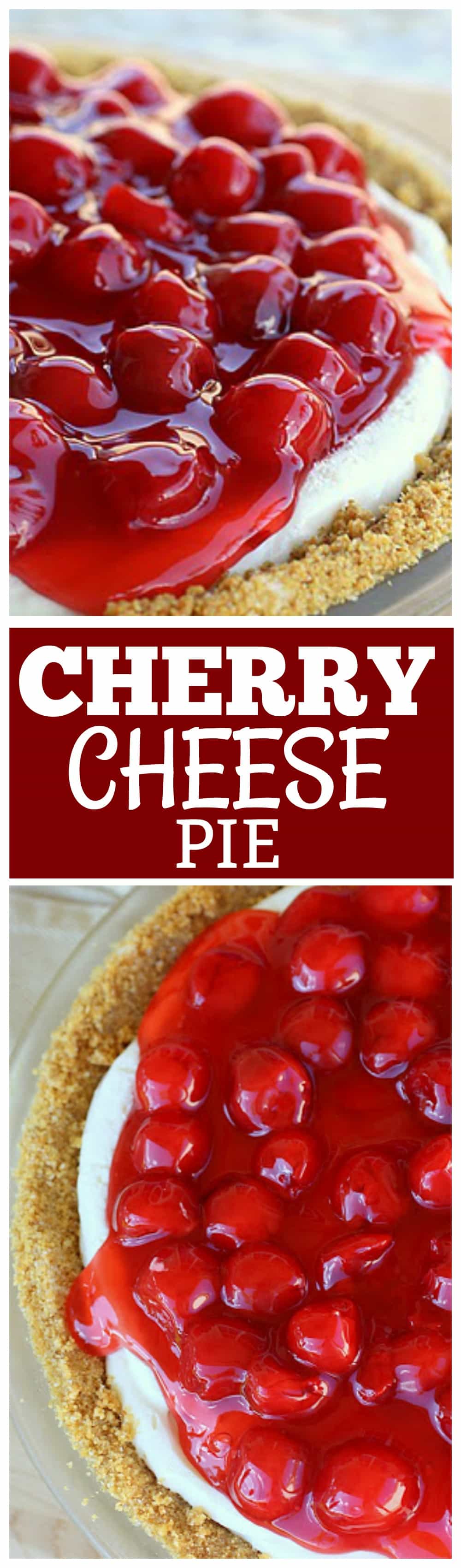 Cherry Cheese Pie Recipe - The Girl Who Ate Everything