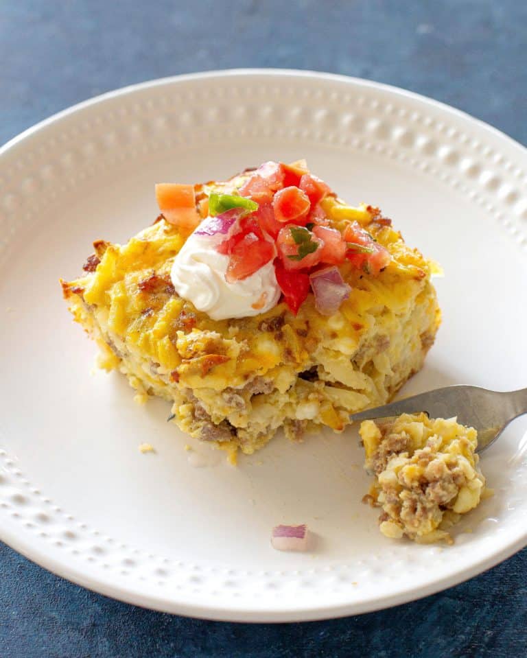 The Best Breakfast Casserole Recipe - The Girl Who Ate Everything