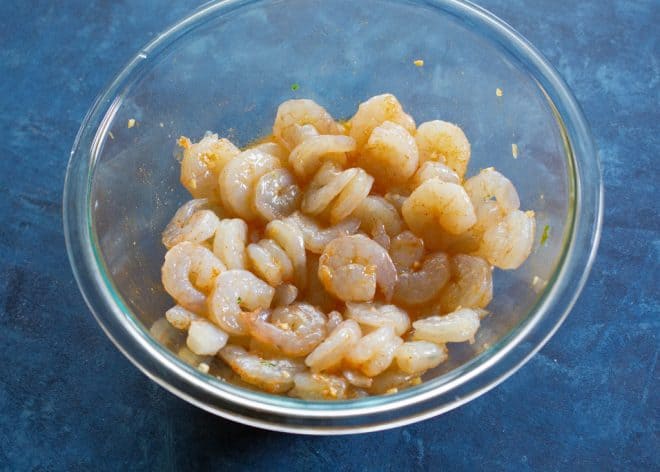 shrimp in a bowl