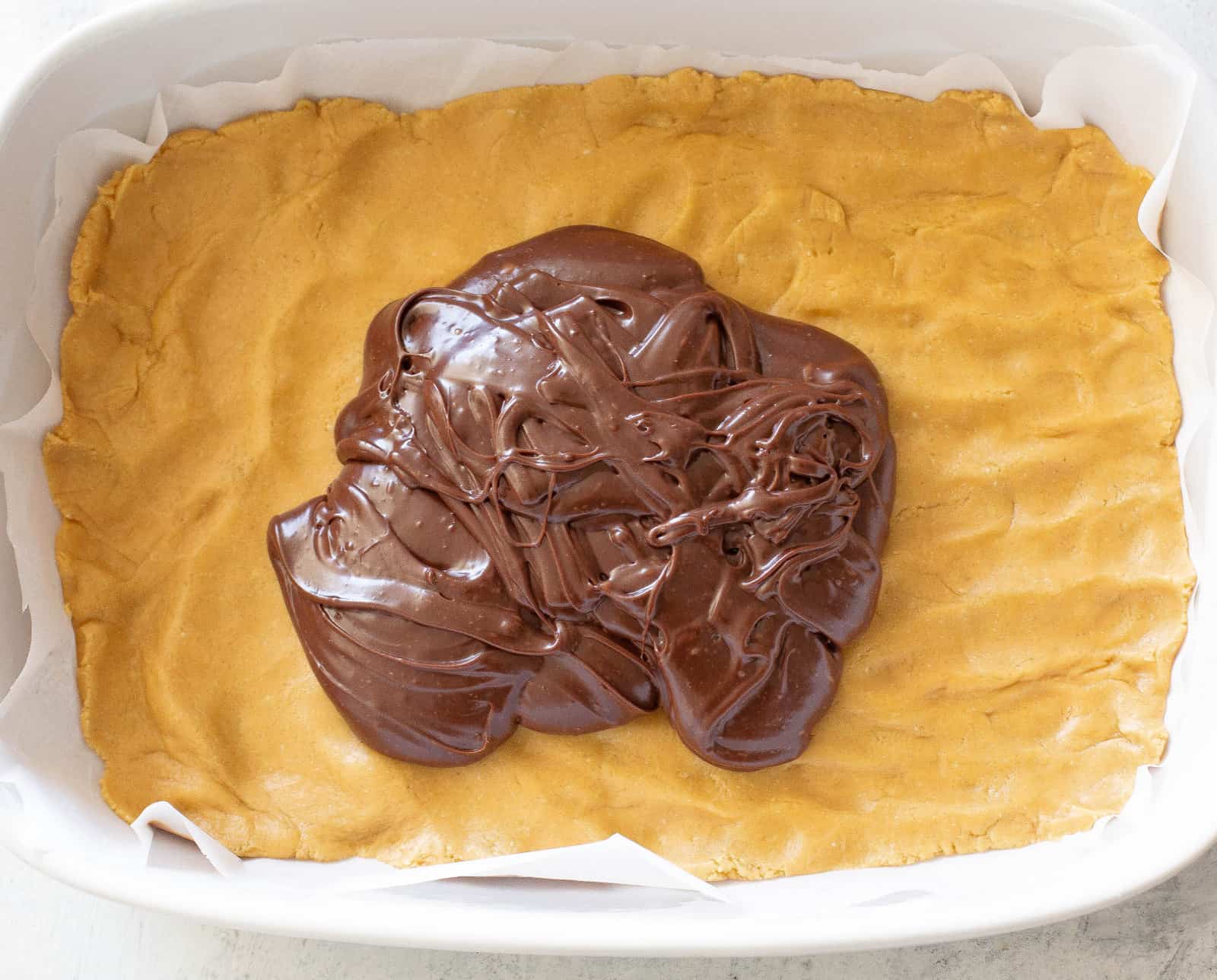 Peanut Butter Chocolate Bars (Cake Mix) The Girl Who Ate Everything