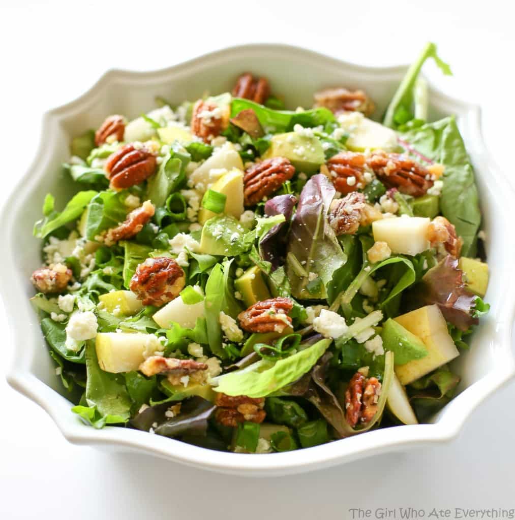 Roquefort Pear Salad The Girl Who Ate Everything
