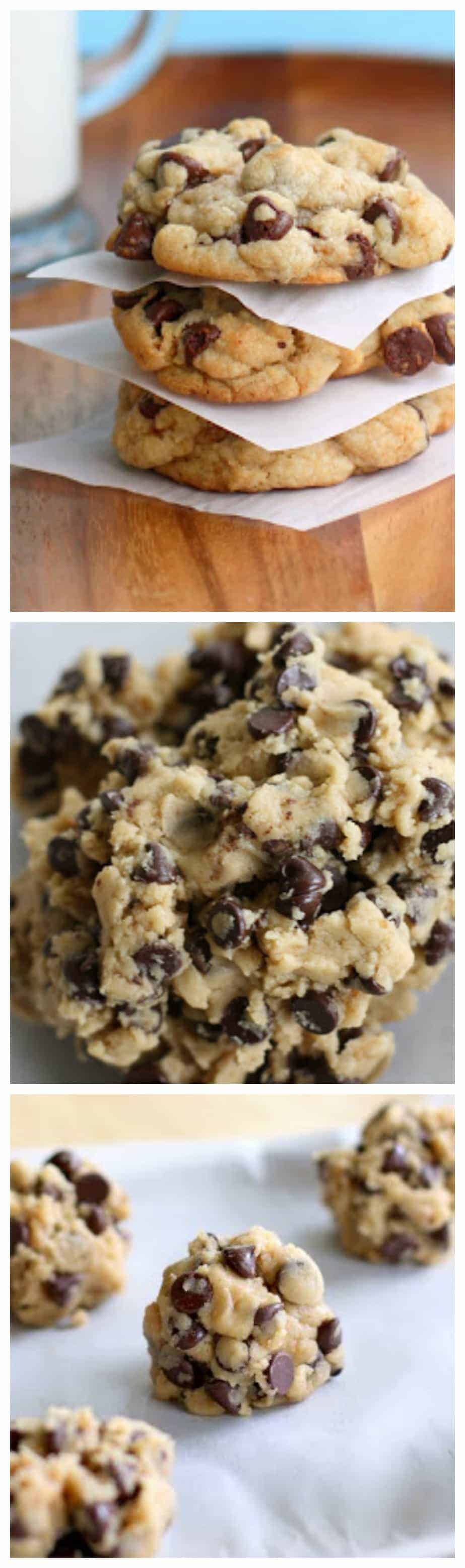 My Big Fat, Chewy Chocolate Chip Cookies - tried and true chocolate chip cookies. Once you try these you are done looking for a chocolate chip cookie recipe. #soft #chocolatechipcookies #chocolate #dessert #cookies