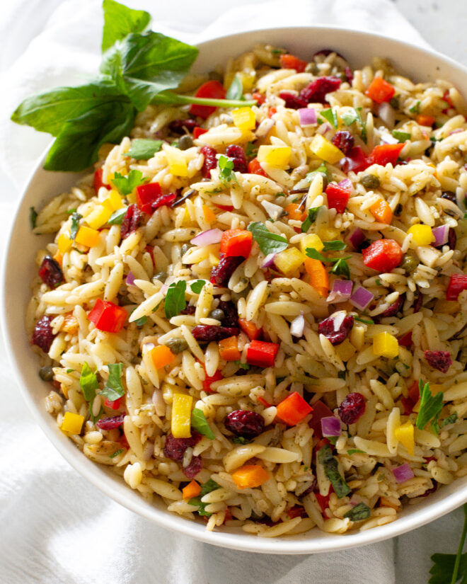 Confetti Orzo Salad