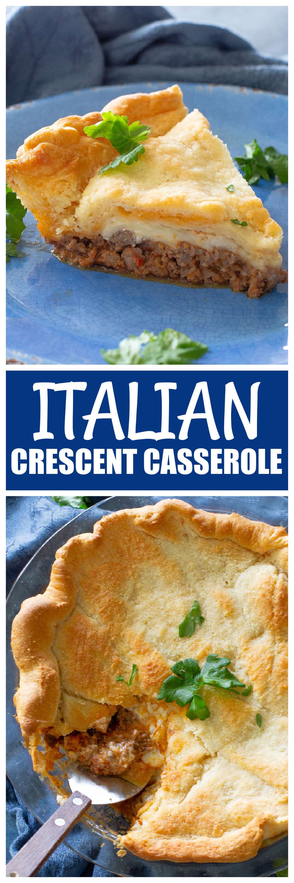 italian crescent casserole