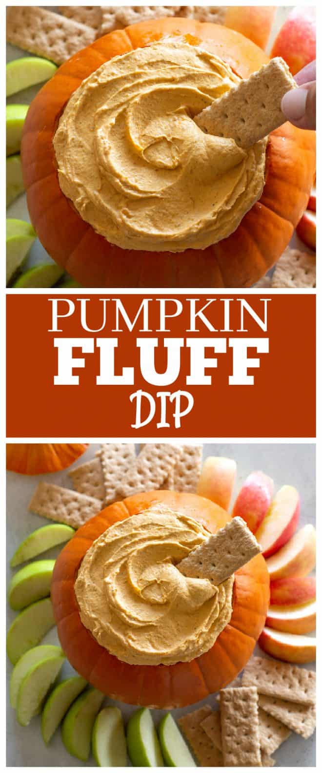 pumpkin fluff dip