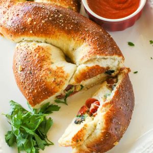 Pepperoni Pizza Twist - one of my family's favorites! the-girl-who-ate-everything.com