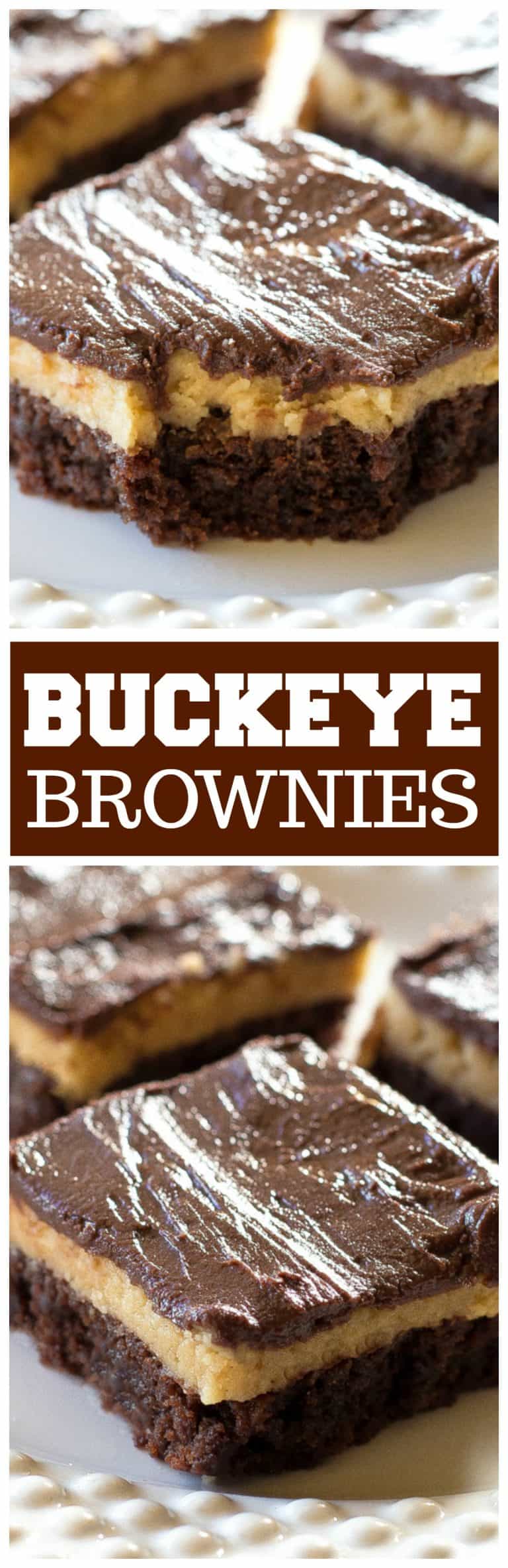 Buckeye Brownies Recipe (+VIDEO) The Girl Who Ate Everything