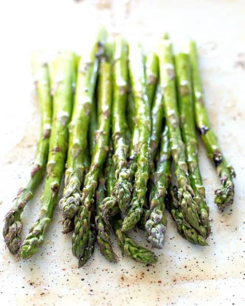 Roasted Asparagus with Balsamic Butter The Girl Who Ate Everything