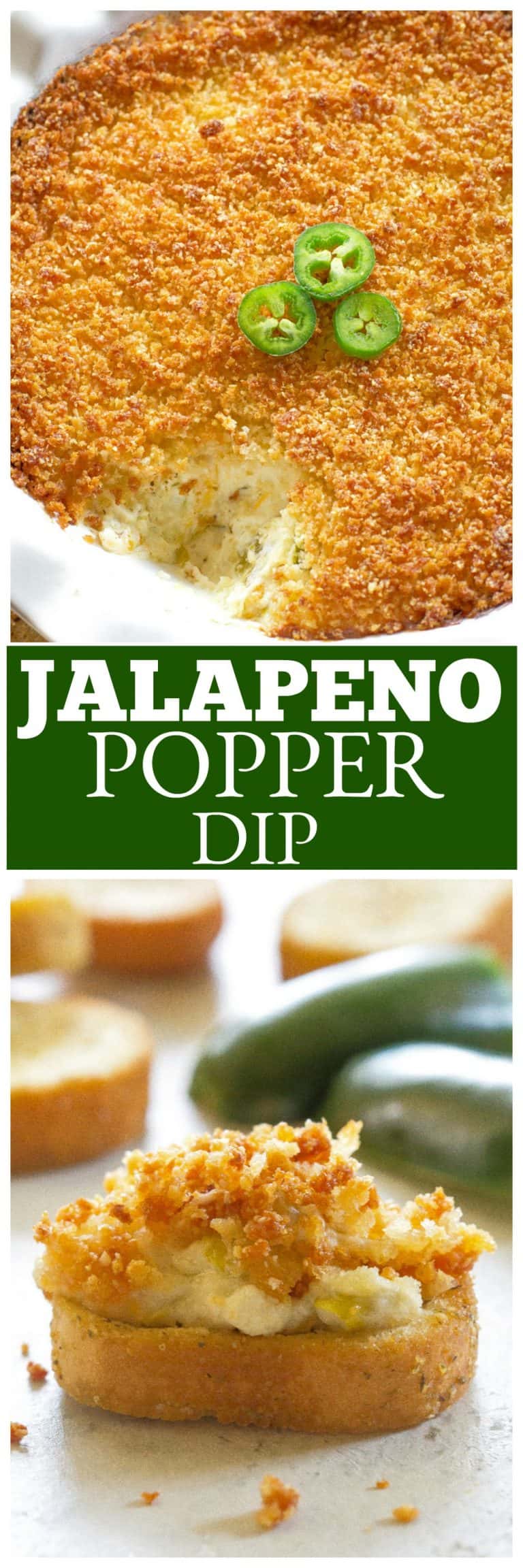 Jalapeno Popper Dip - The Girl Who Ate Everything