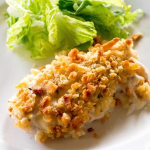 Swiss Chicken - an easy dinner for those busy nights. the-girl-who-ate-everything.com