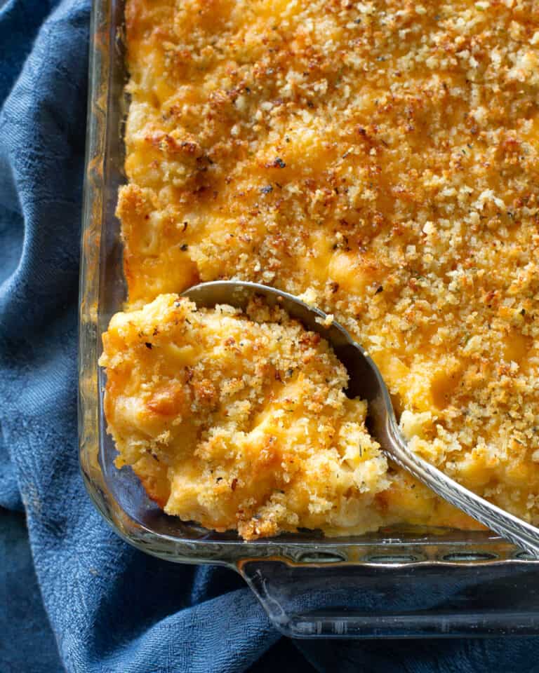 Fancy Baked Mac and Cheese - The Girl Who Ate Everything