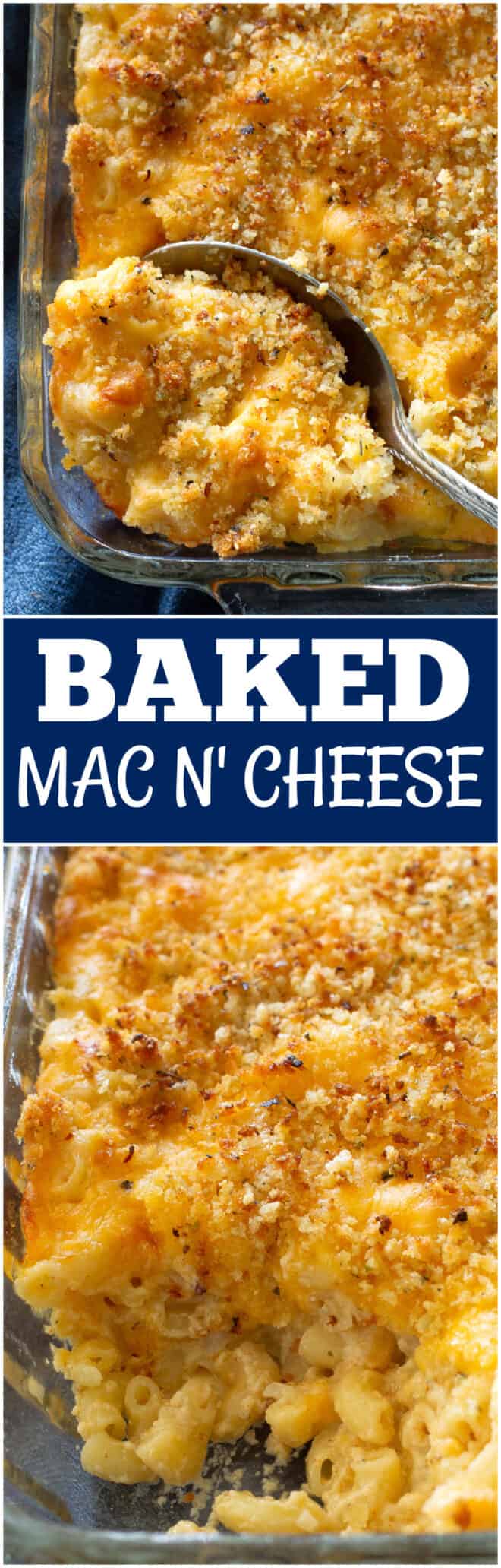 Fancy Baked Mac and Cheese - The Girl Who Ate Everything