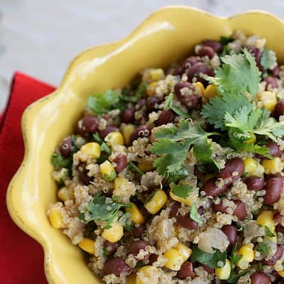 Quinoa and Black Bean Salad - the-girl-who-ate-everything.com