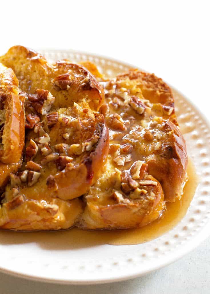 French Toast Casserole Recipe (+VIDEO) The Girl Who Ate Everything