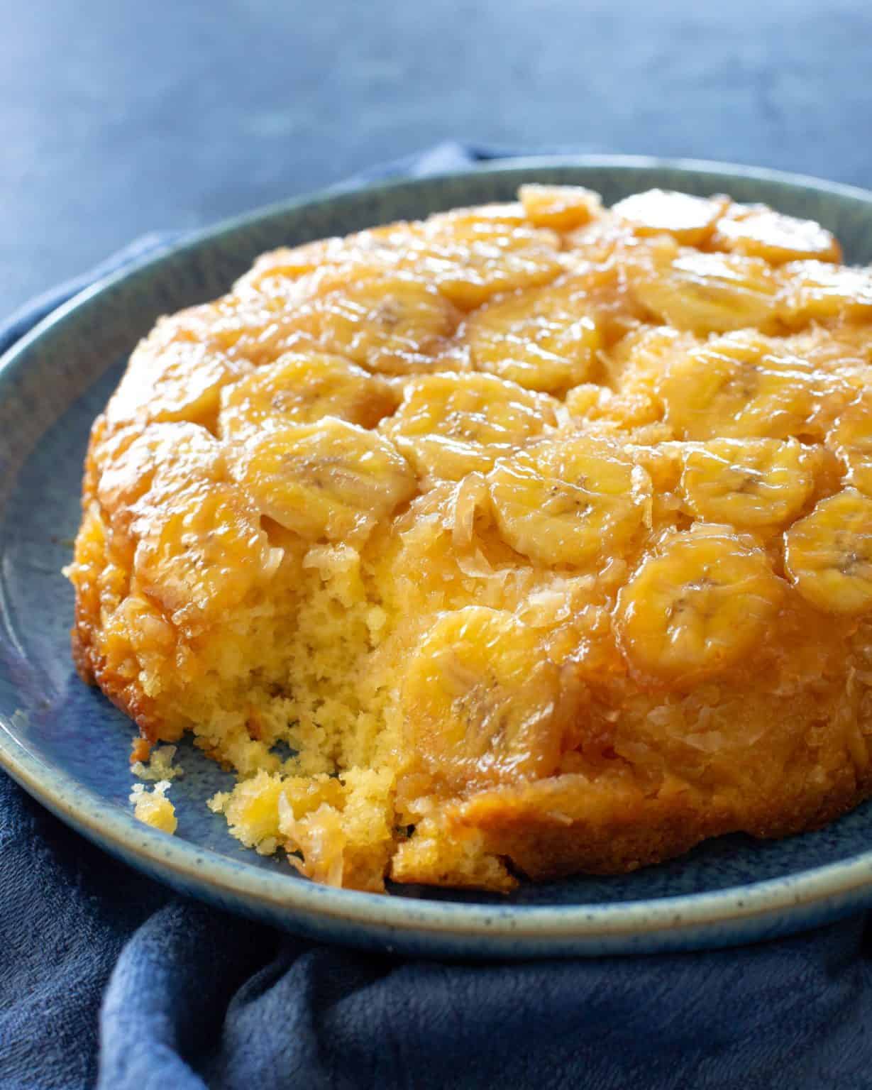 Banana Coconut Upside Down Cake The Girl Who Ate Everything