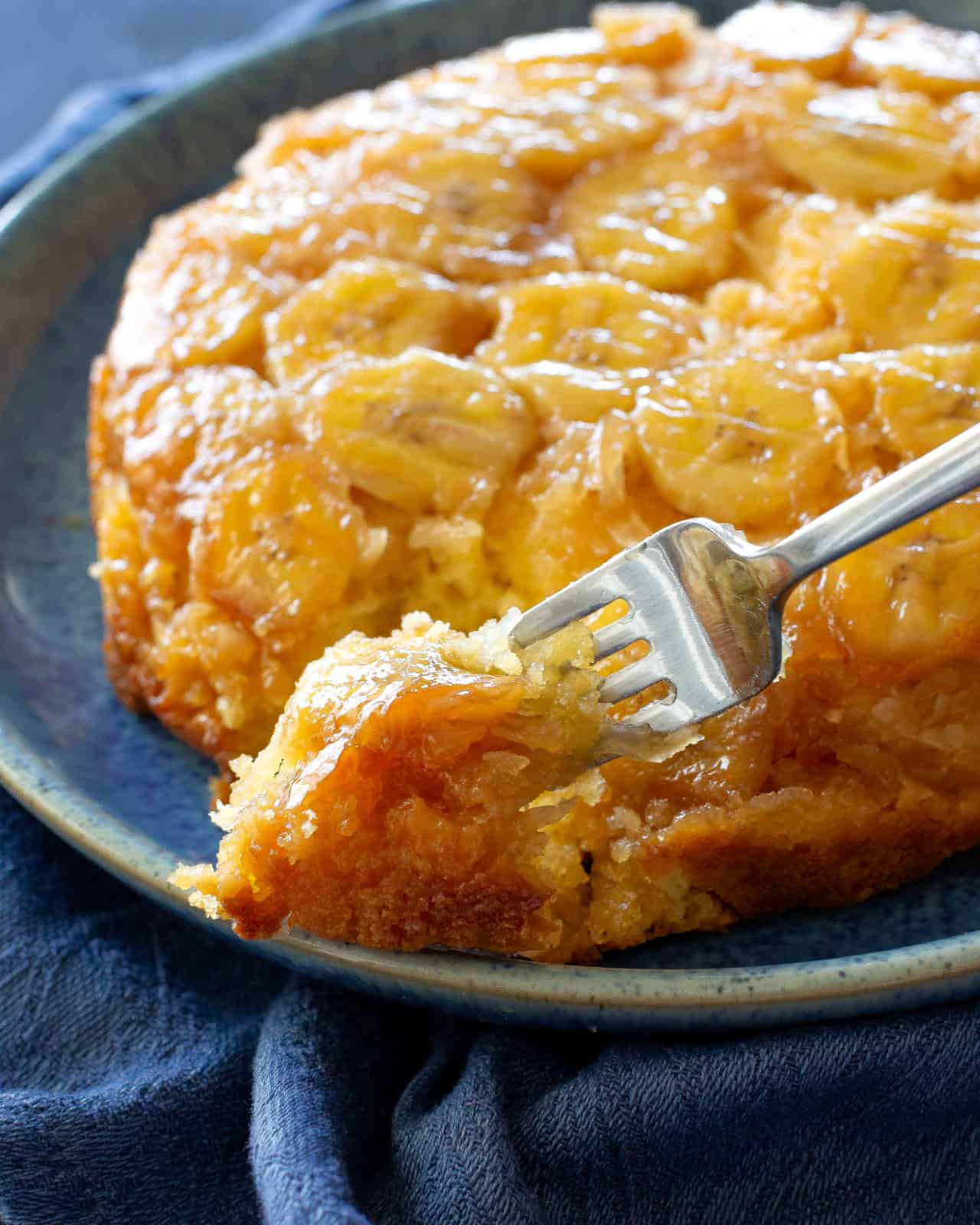 Banana Coconut Upside Down Cake The Girl Who Ate Everything