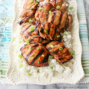 Hawaiian Grilled Chicken | The Girl Who Ate Everything