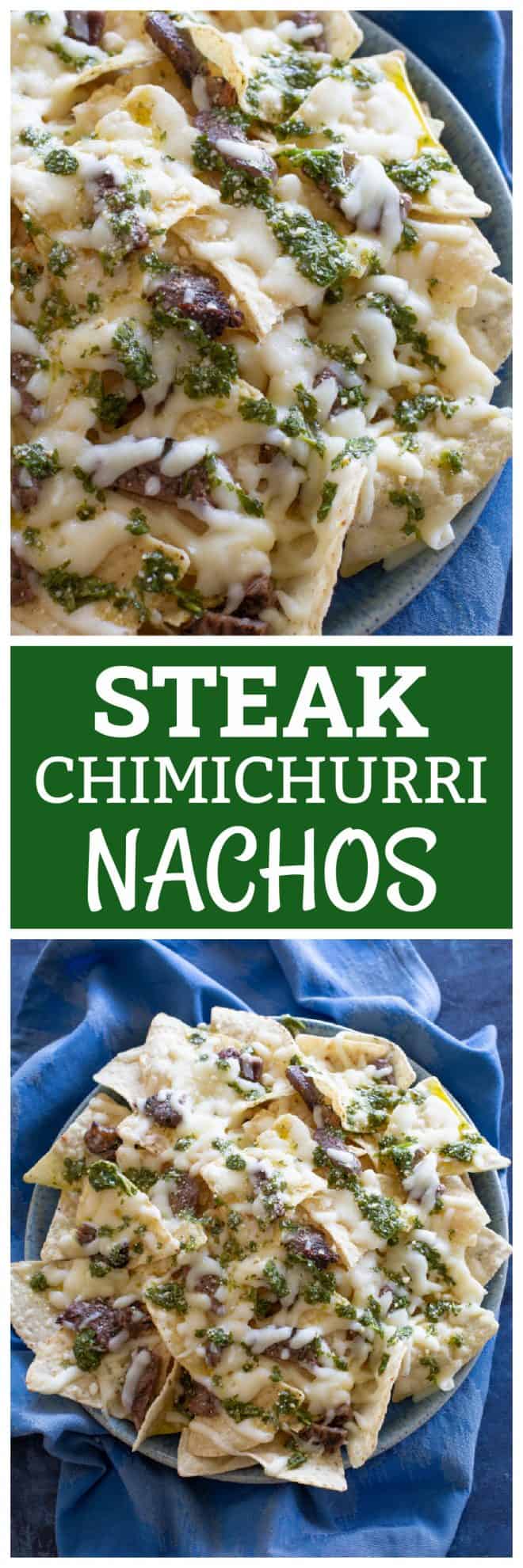 Steak Chimichurri Nachos