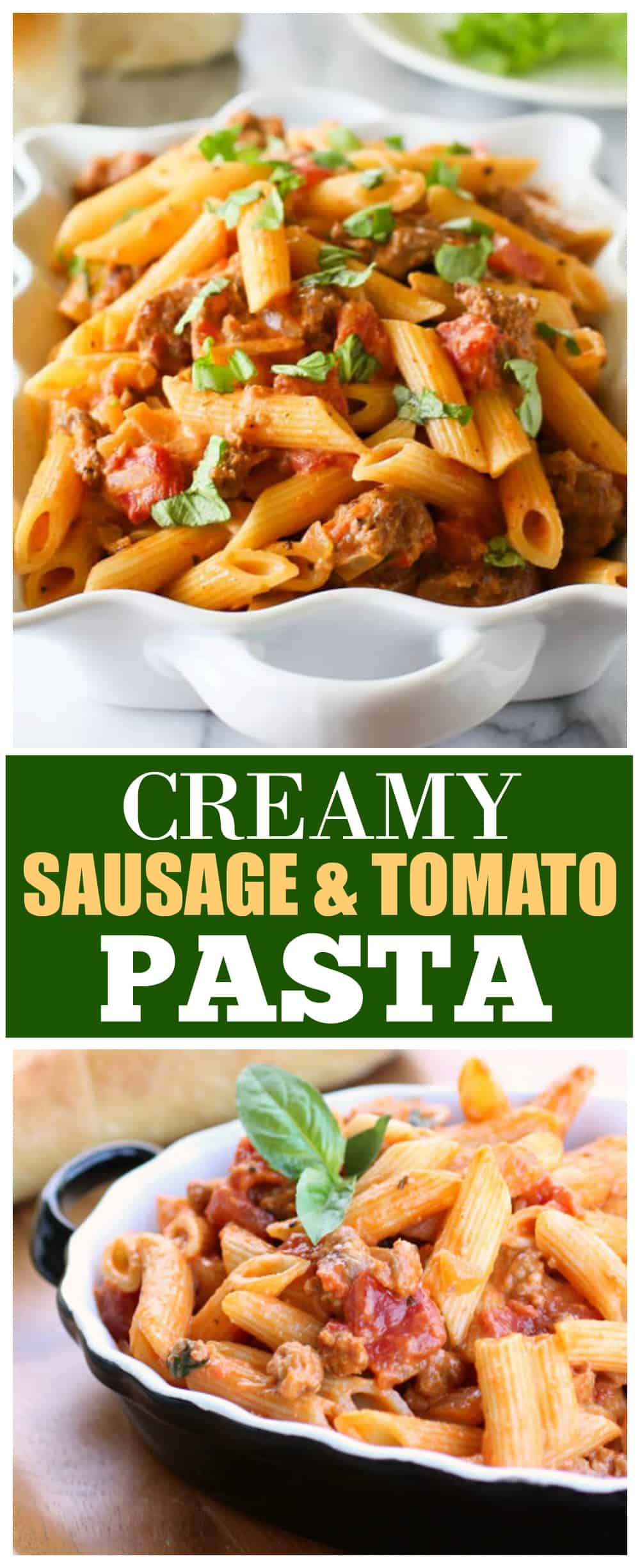 Creamy Sausage and Tomato Pasta