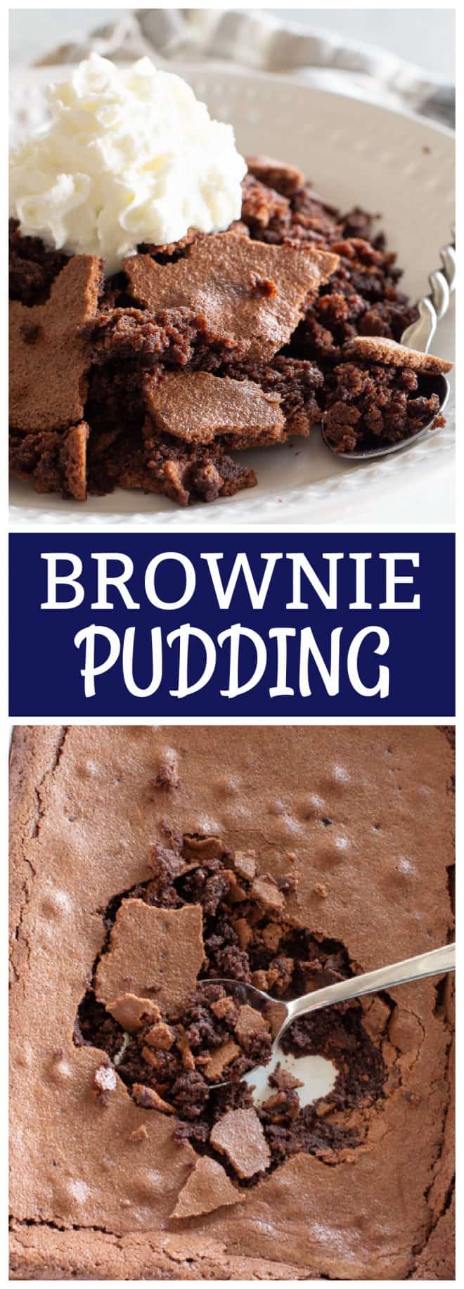 brownie pudding