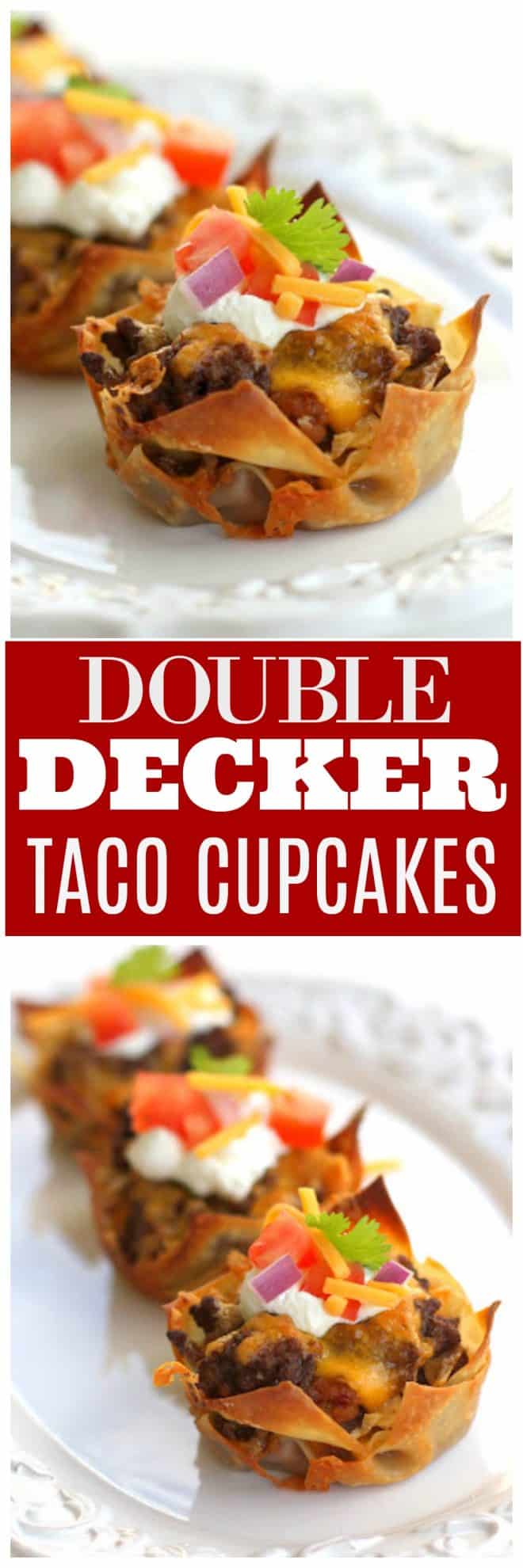 Double Decker Taco Cupcakes