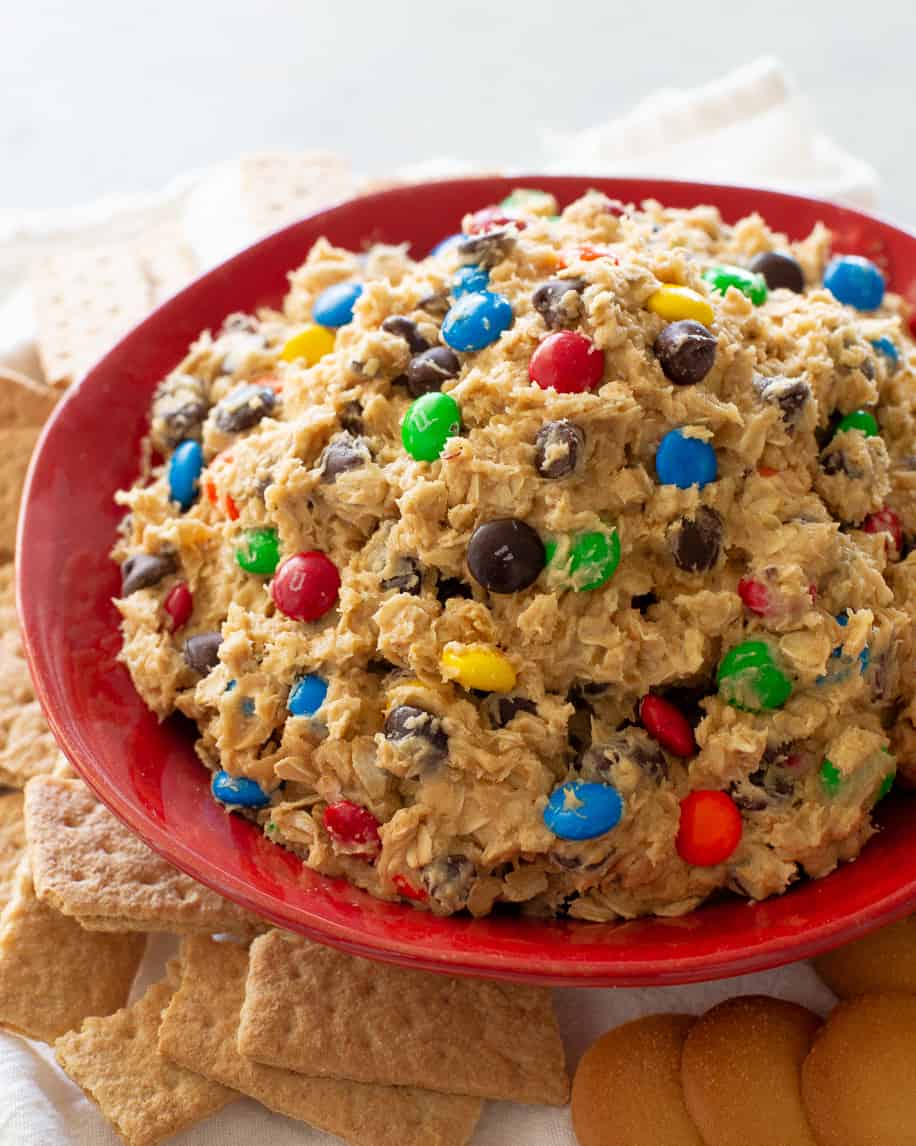 monster cookie dough dip