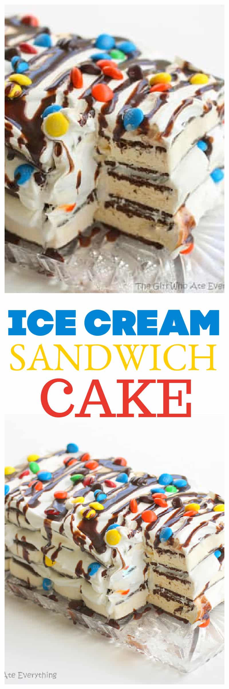 Ice Cream Sandwich Cake - My Baking Addiction