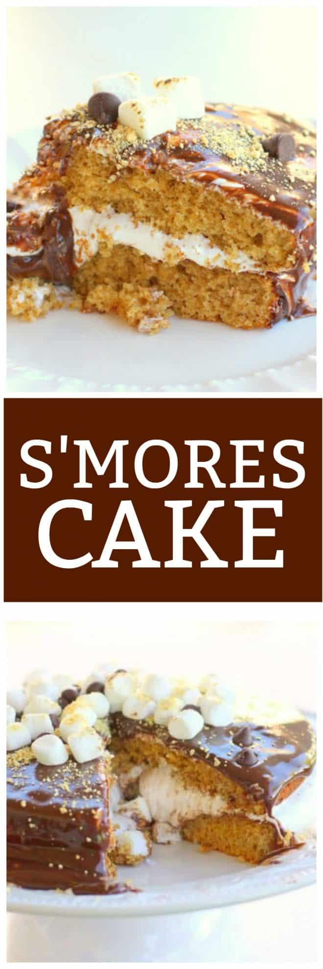 s'mores cake