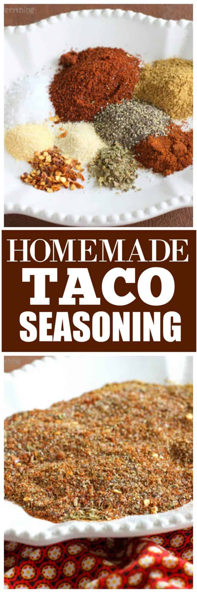 Homemade Taco Seasoning