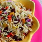 Orzo and Vegetable Confetti Salad