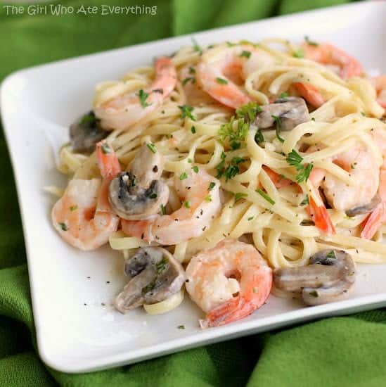 Creamy Shrimp and Mushroom Pasta | Recipe Cart