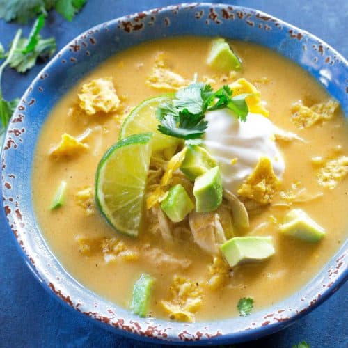 Chicken Tortilla Soup Recipe - The Girl Who Ate Everything
