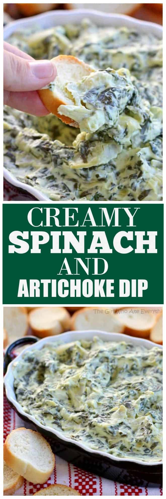 Creamy Spinach and Artichoke Dip