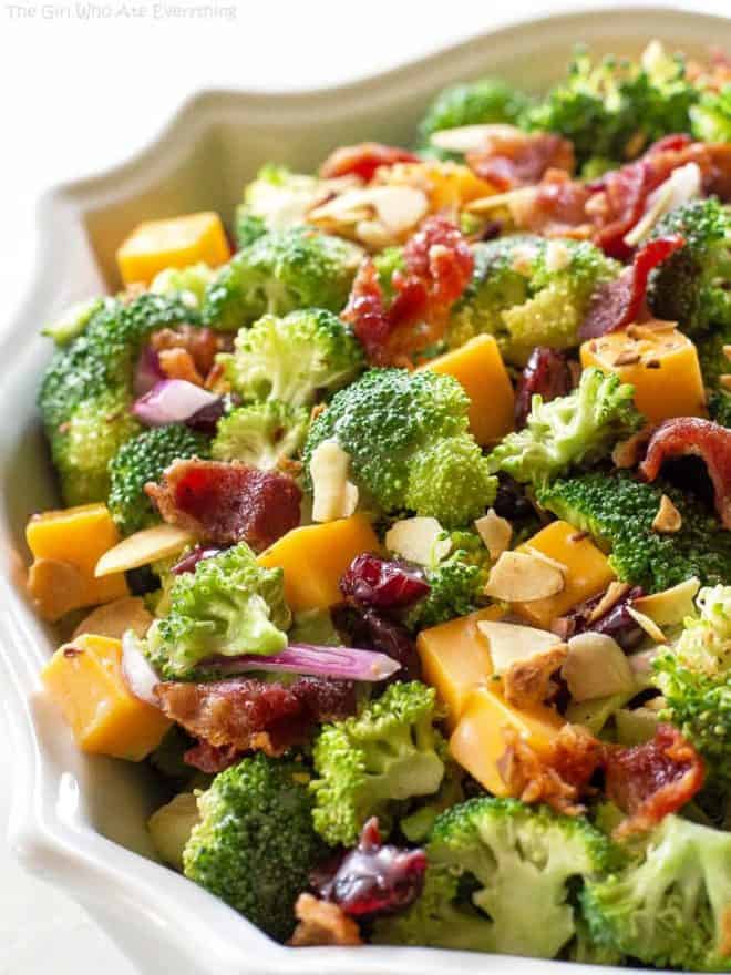 The Best Broccoli Salad Recipe The Girl Who Ate Everything