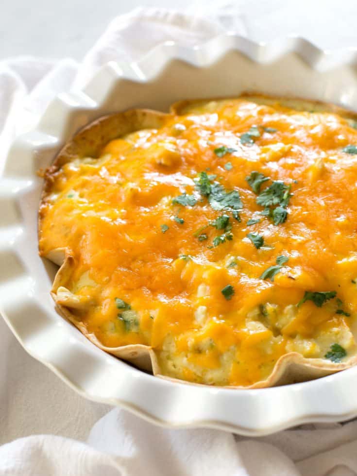 Chicken and Cheese Quesadilla Pie The Girl Who Ate Everything