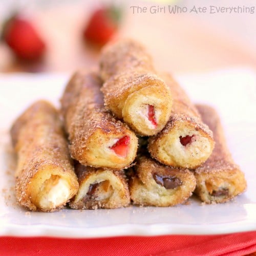 French Toast Roll-Ups | 13 Back To School Breakfast Recipes For Kids | Homemade Recipes