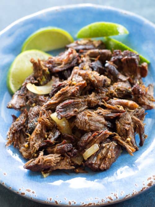 Vaca Frita (Cuban Shredded Beef) - The Girl Who Ate Everything