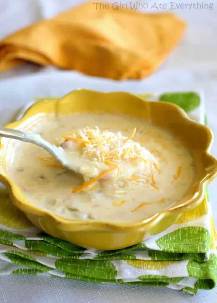 Monterey Jack Cheese Soup | The Girl Who Ate Everything