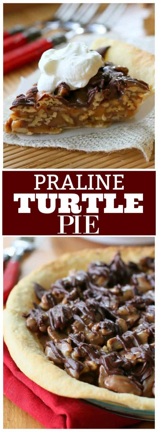 praline turtle pie