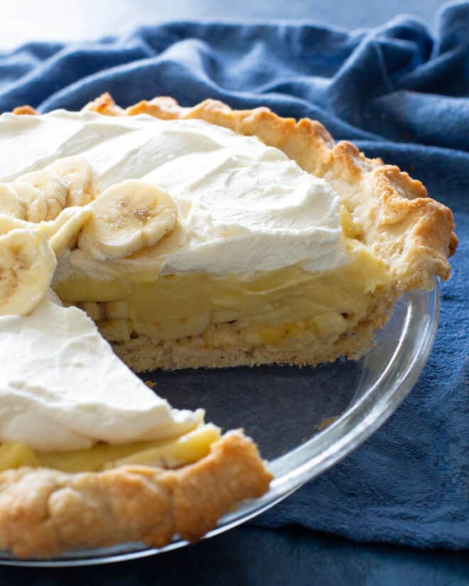 The Best Banana Cream Pie Recipe (+VIDEO) - The Girl Who Ate Everything