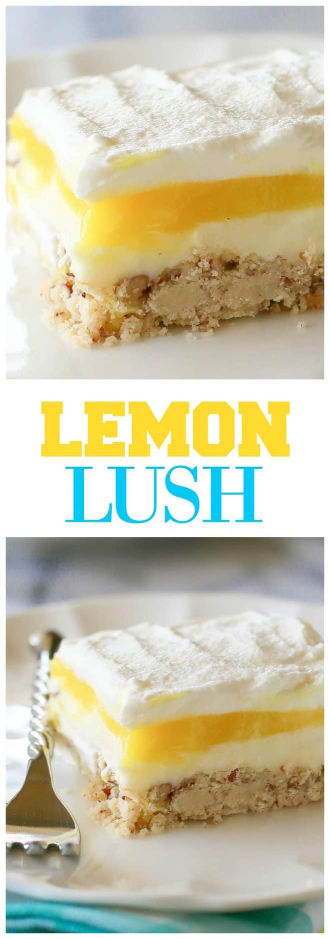 Lemon Lush Recipe - The Girl Who Ate Everything