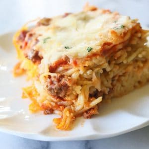 Baked Spaghetti | The Girl Who Ate Everything