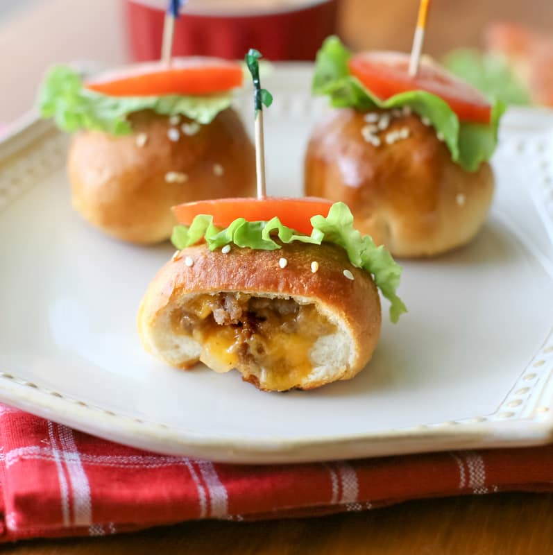 Cheeseburger Pizza Balls | The Girl Who Ate Everything Cookbook