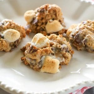 Heavenly S'mores - only 4 ingredient cookies | The Girl Who Ate Everything