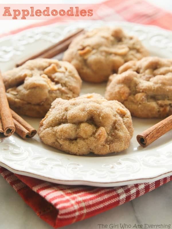 Appledoodle Cookies Recipe - The Girl Who Ate Everything