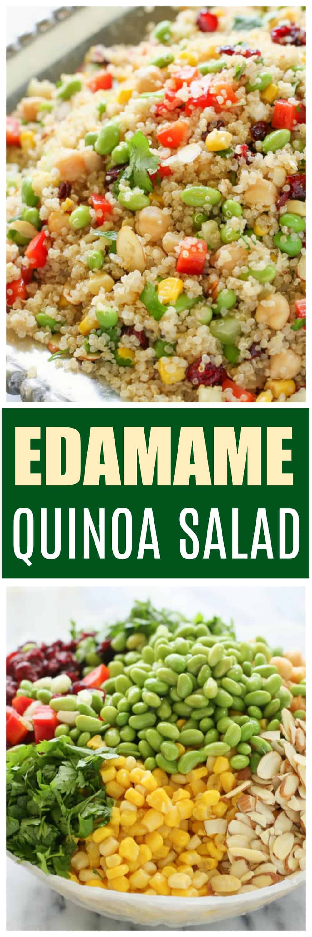 Edamame Quinoa Salad